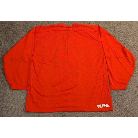 Vintage Alpha Sportswear New Jersey Devils Hockey Club Jersey Men’s XL - Picture 3 of 6